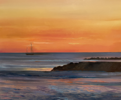 Marina al tramonto
