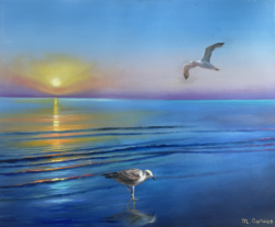 Magia di un tramonto d'estate